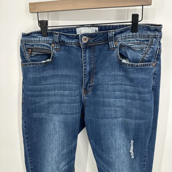 Paper Denim & Cloth Denim Blue Skinny Jeans size 36 x 32 - Picture 6 of 9